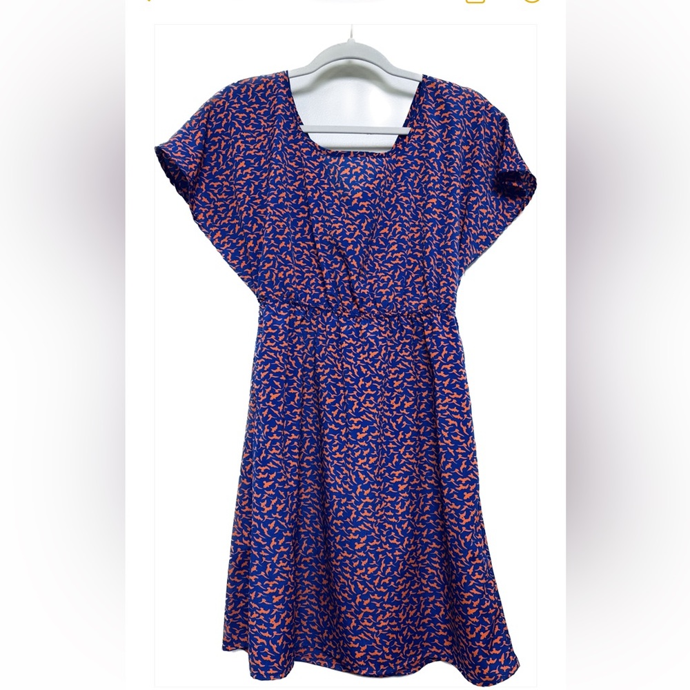 Kiwi Backless Bird MIDI Dress